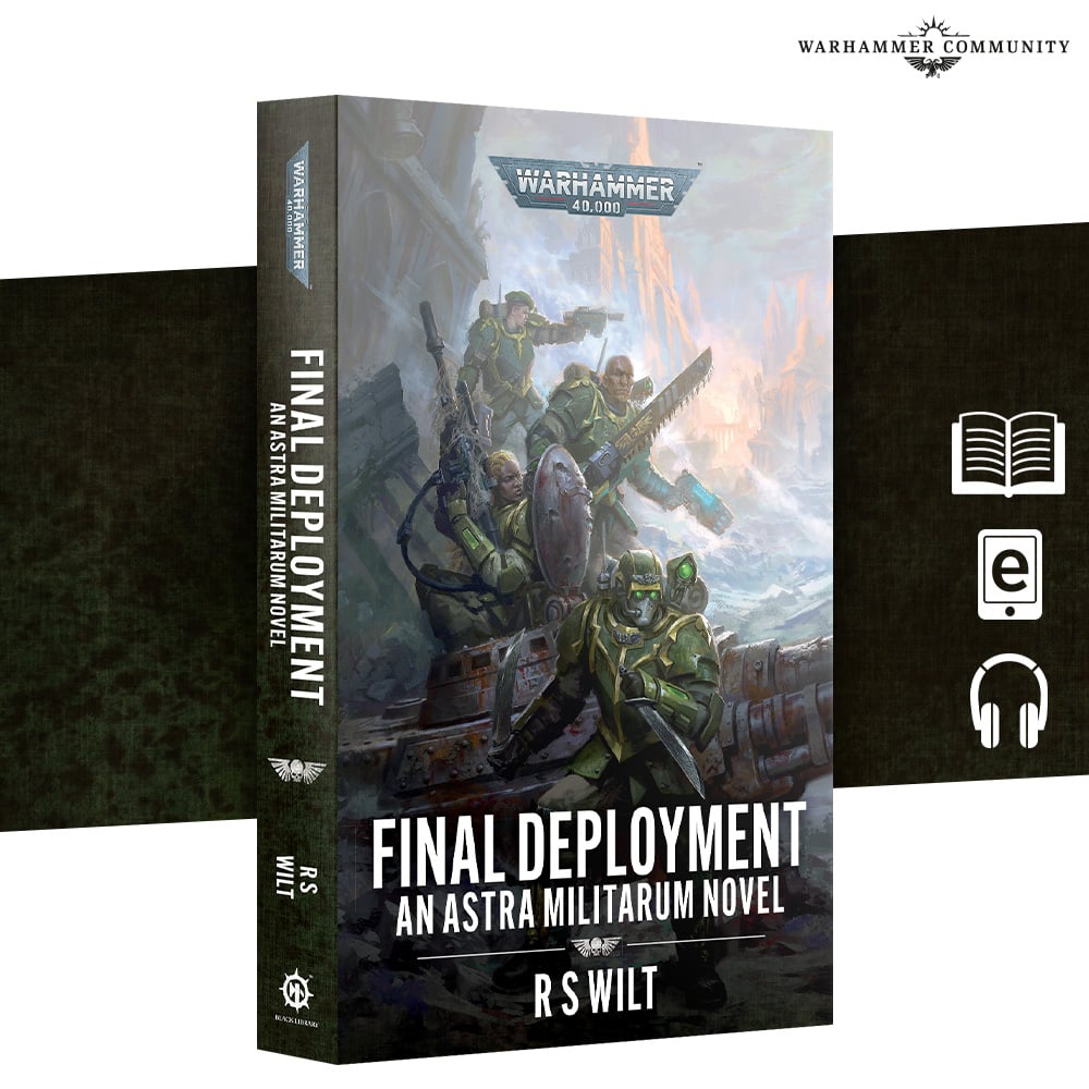 WARHAMMER 40,000 FINAL DEPLOYMENT PAPERBACK ASTRA MILITARUM
