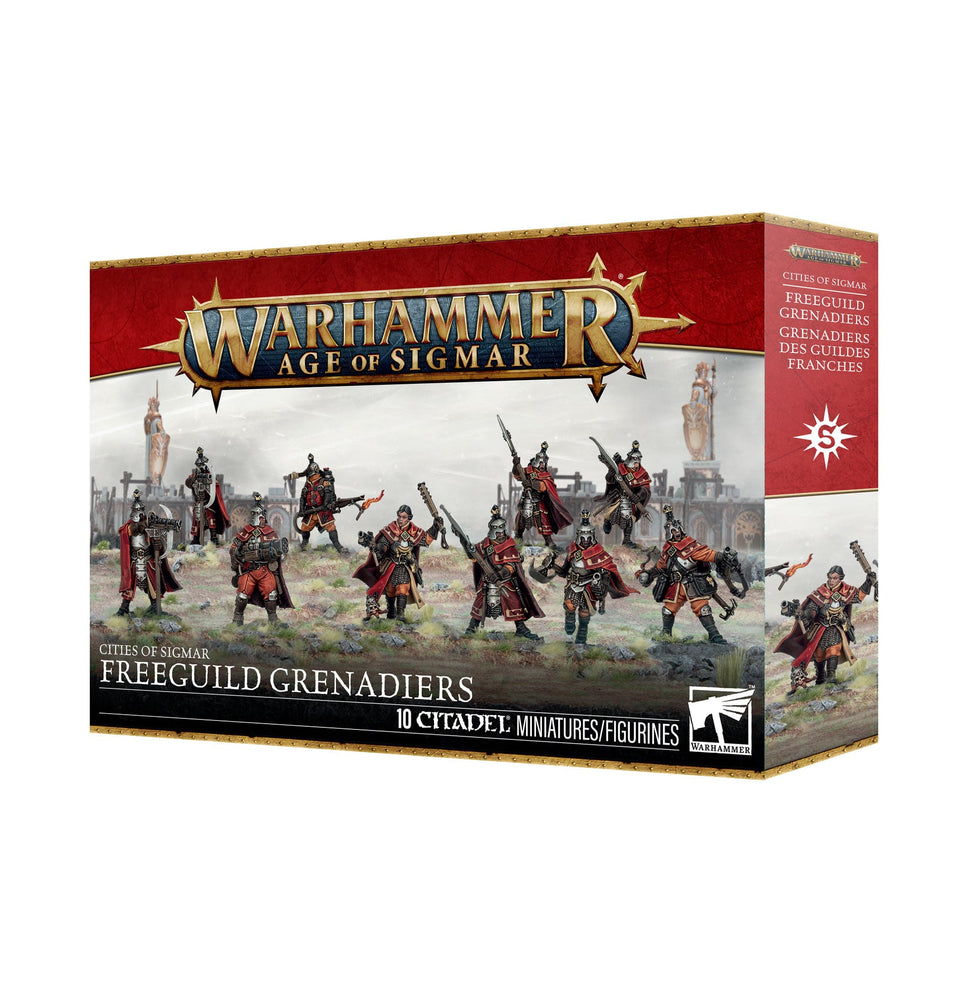 WARHAMMER: AGE OF SIGMAR CITIES OF SIGMAR: FREEGUILD GRENADIERS
