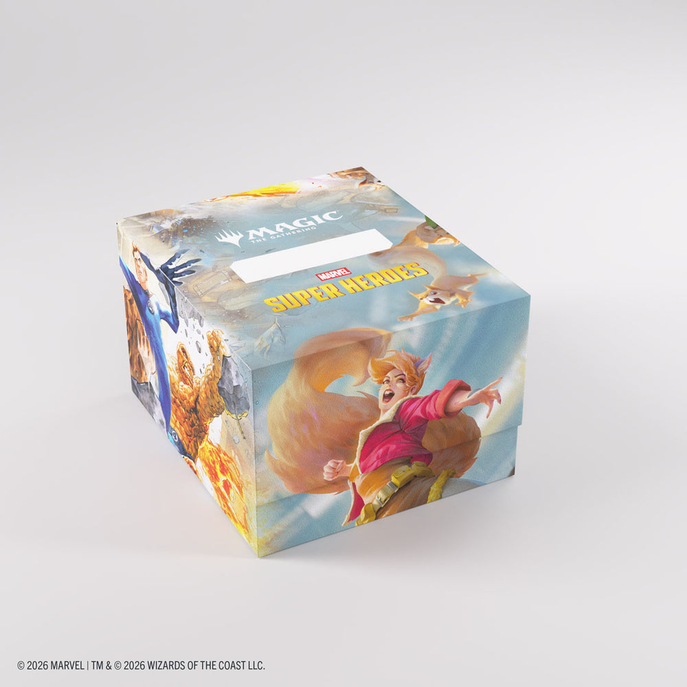 GAMEGENIC DECK BOX MARVEL SUPER HEROES SOFT XL FANTASTIC FOUR/GO NUTS