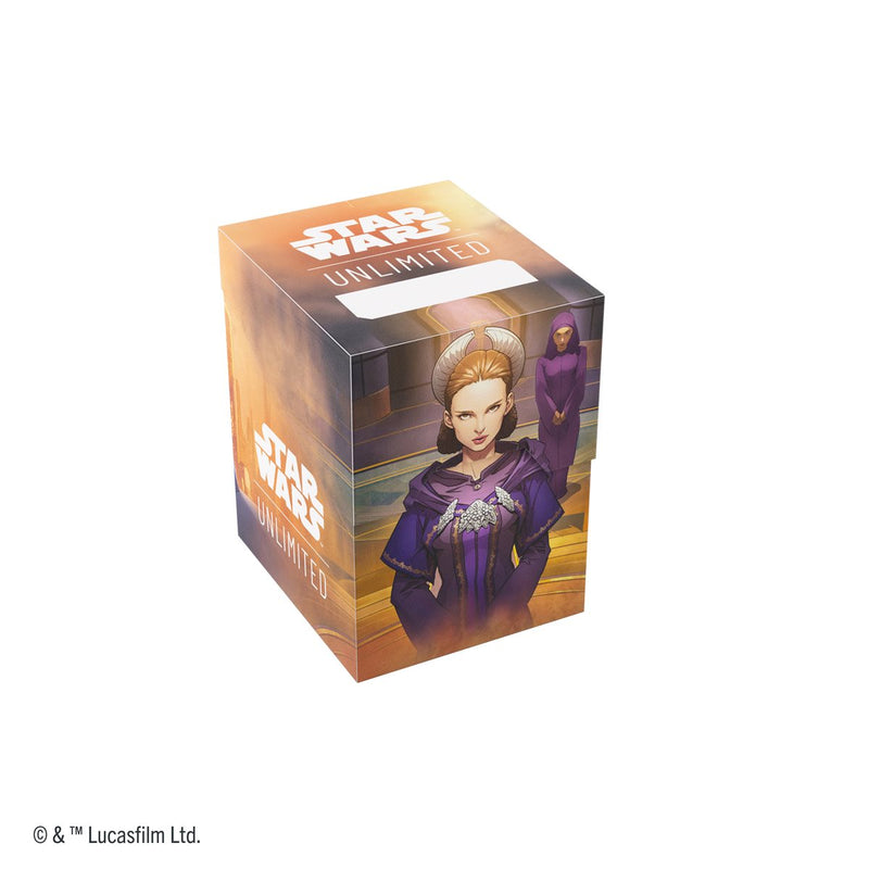 GAMEGENIC STAR WARS: UNLIMITED DECKBOX - SECRETS OF POWER: PALPATINE/PADME AMIDALA