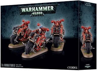 WARHAMMER 40,000 CHAOS SPACE MARINES: CHAOS BIKERS