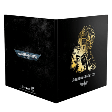 ULTRA PRO WARHAMMER 40,000 DATASHEET FOLIO SPACE MARINES ADEPTUS ASTARTES