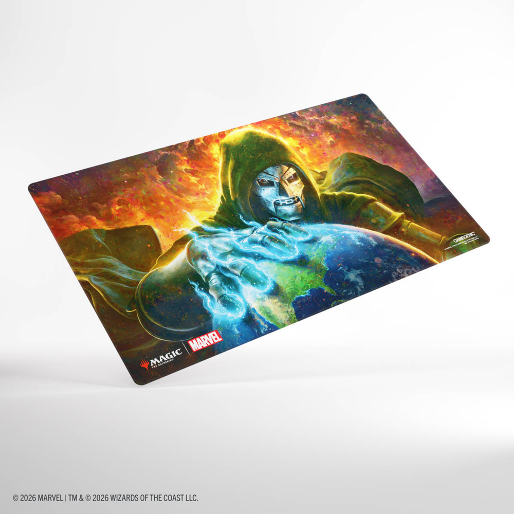 GAMEGENIC SHINY PLAYMAT DOOM REIGNS SUPREME