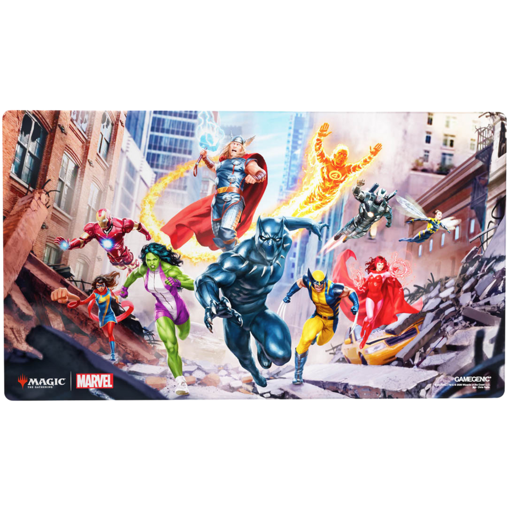 GAMEGENIC SHINY PLAYMAT MARVEL SUPER HEROES