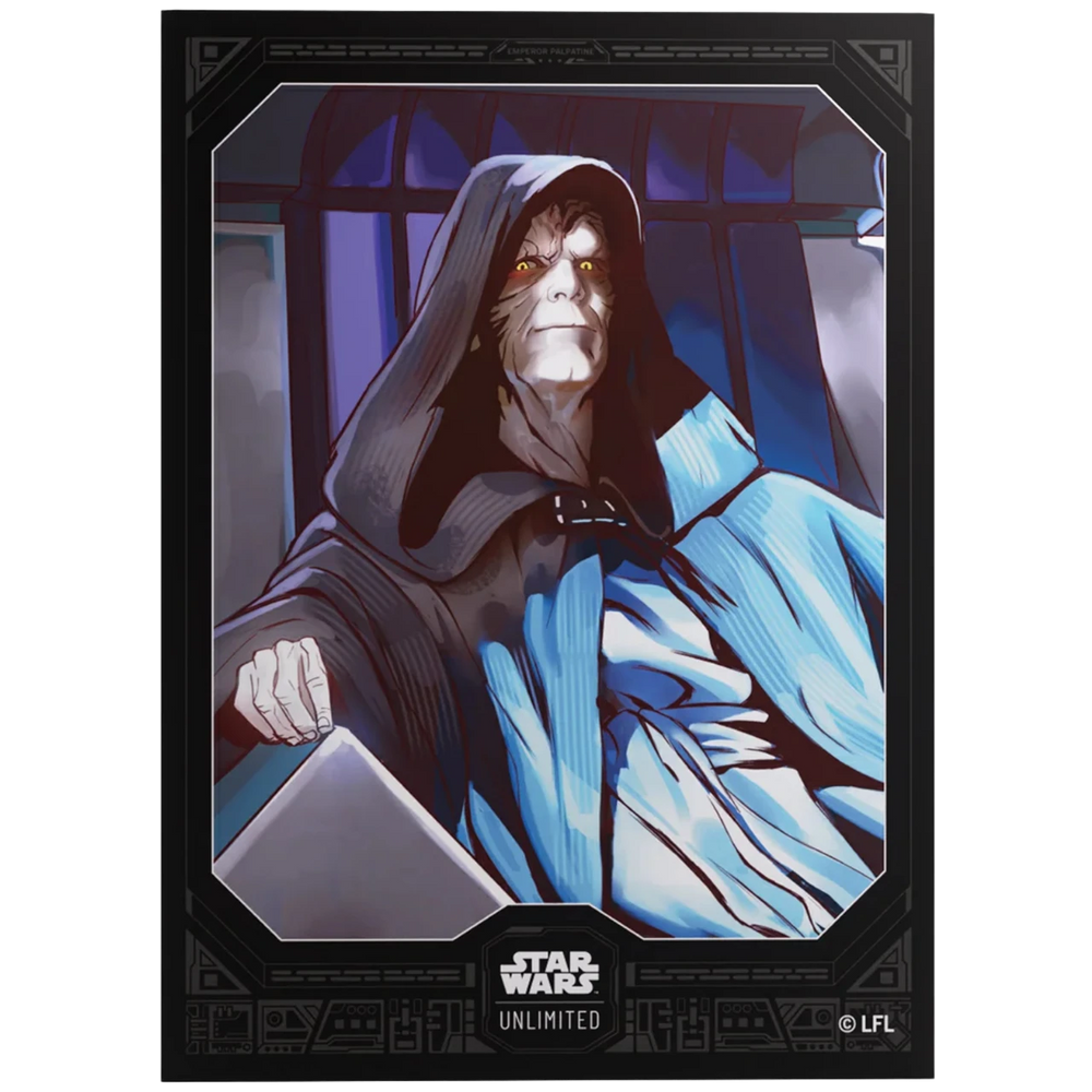 GAMEGENIC STAR WARS UNLIMITED PREMIUM ART SLEEVES EMPEROR PALPATINE
