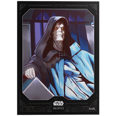 GAMEGENIC STAR WARS UNLIMITED PREMIUM ART SLEEVES EMPEROR PALPATINE