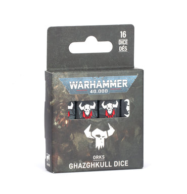WARHAMMER 40,000 ORKS GHAZGHKULL DICE