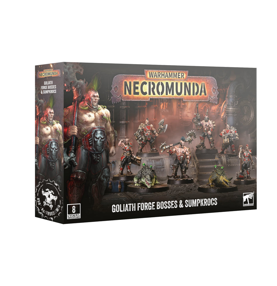 NECROMUNDA GOLIATH FORGE BOSSES & SUMPKROCS