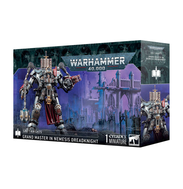 WARHAMMER 40,000 GRAND MASTER IN NEMESIS DREADKNIGHT GREY KNIGHTS