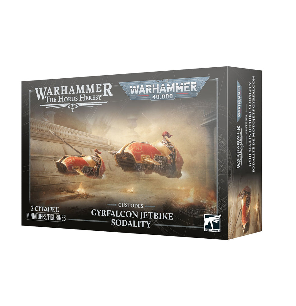 WARHAMMER 40,000/WARHAMMER: THE HORUS HERESY CUSTODES GYRFALCON JETBIKE SODALITY