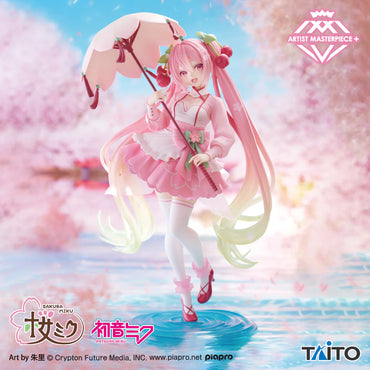 SAKURA MIKU AMP+ FIGURE (SAKURA DRESS VER.)