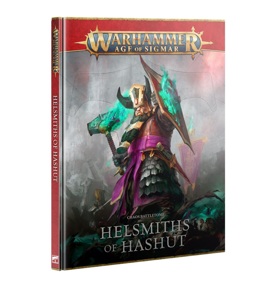 WARHAMMER: AGE OF SIGMAR HELSMITHS OF HASHUT CHAOS BATTLETOME