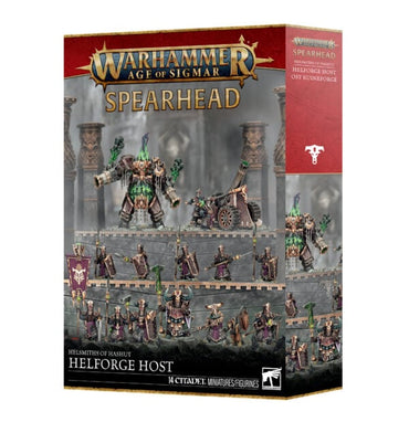WARHAMMER: AGE OF SIGMAR SPEARHEAD HELSMITHS OF HASHUT HELFORGE HOST
