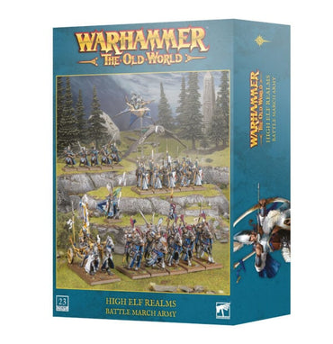 WARHAMMER: THE OLD WORLD HIGH ELF REALMS BATTLE MARCH ARMY
