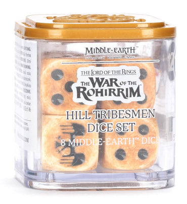 LORD OF THE RINGS MIDDLE-EARTH HILL TRIBESMEN DICE SET OF 8