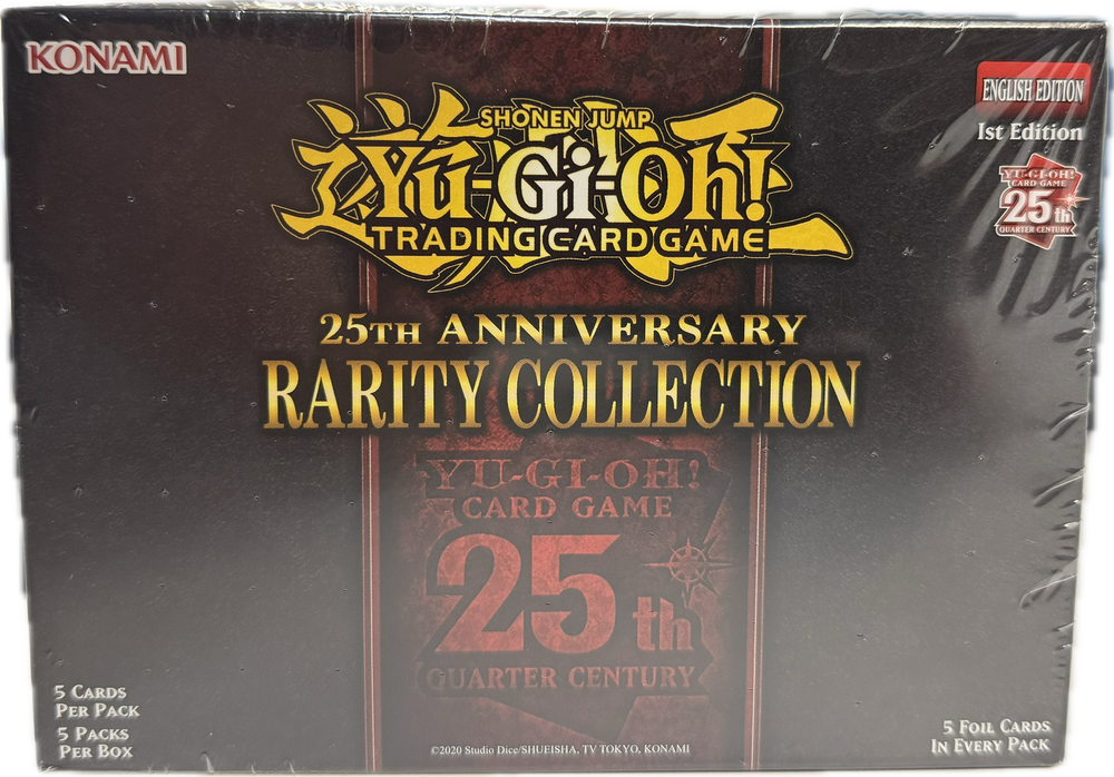 YGO - 25th Anniversary Rarity Collection 5 Pack Box