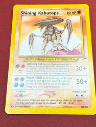 Shining Kabutops (108/105) [Neo Destiny Unlimited] Light Damage (SCAN 7788)