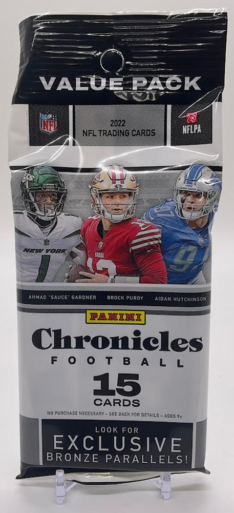 2022 PANINI FOOTBALL CHRONICLES FAT PACK