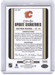2016-17 O-Pee-Chee Update Signatures #Us-Mt Rookie Rc Auto Matthew Tkachuk