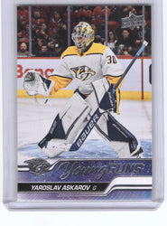 2023-24 Upper Deck Series 1 Young Guns #204 Rookie Rc Yaroslav Askarov