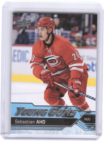 2016-17 Upper Deck Series 1 Young Guns #210 Rookie Rc Sebastian Aho