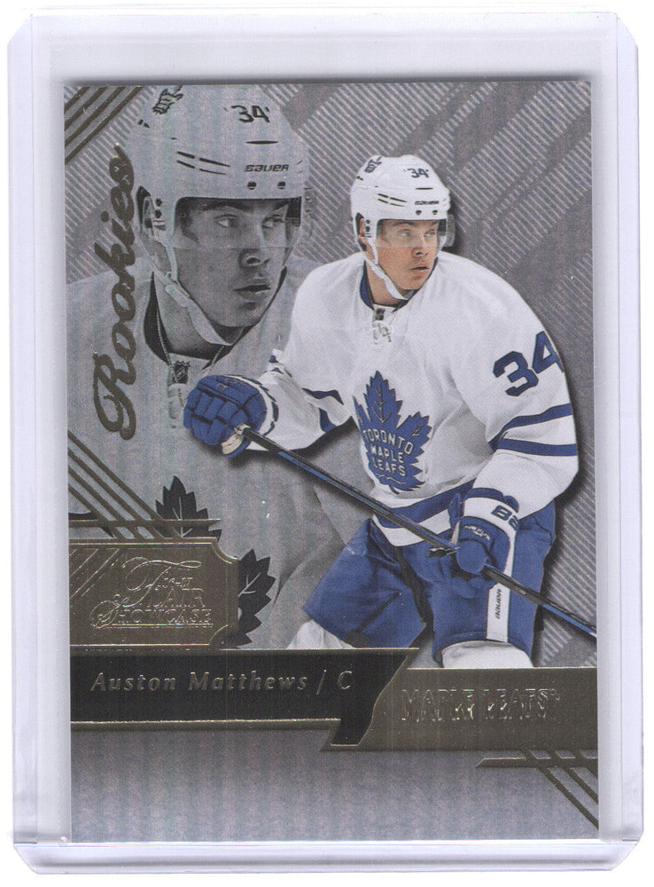 2016-17 Fleer Flair Showcase #21 Rookie Rc Auston Matthews