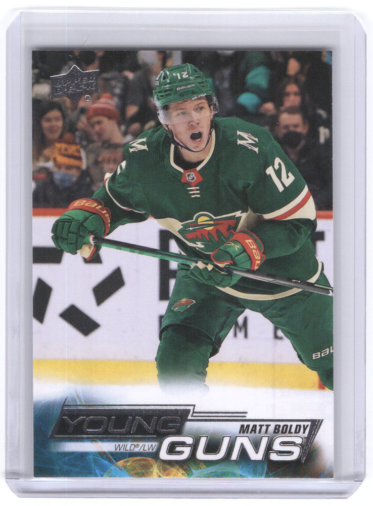 2022-23 Upper Deck Series 1 Young Guns #201 Rookie Rc Matt Boldy