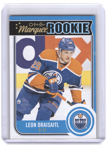2014-15 O-Pee-Chee Marquee Rookie #U13 Rookie Rc Leon Draisaitl