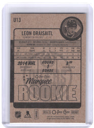 2014-15 O-Pee-Chee Marquee Rookie #U13 Rookie Rc Leon Draisaitl
