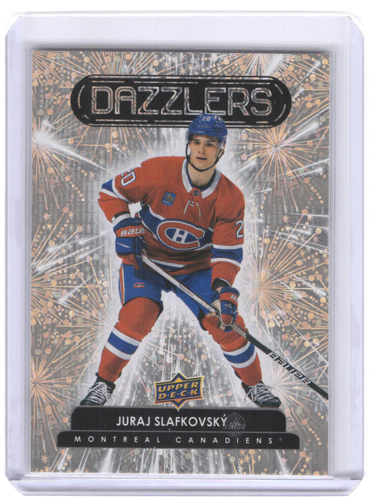 2022-23 Upper Deck Series 2 Orange Dazzlers #Dz-88 Rookie Rc Juraj Slafkovsky