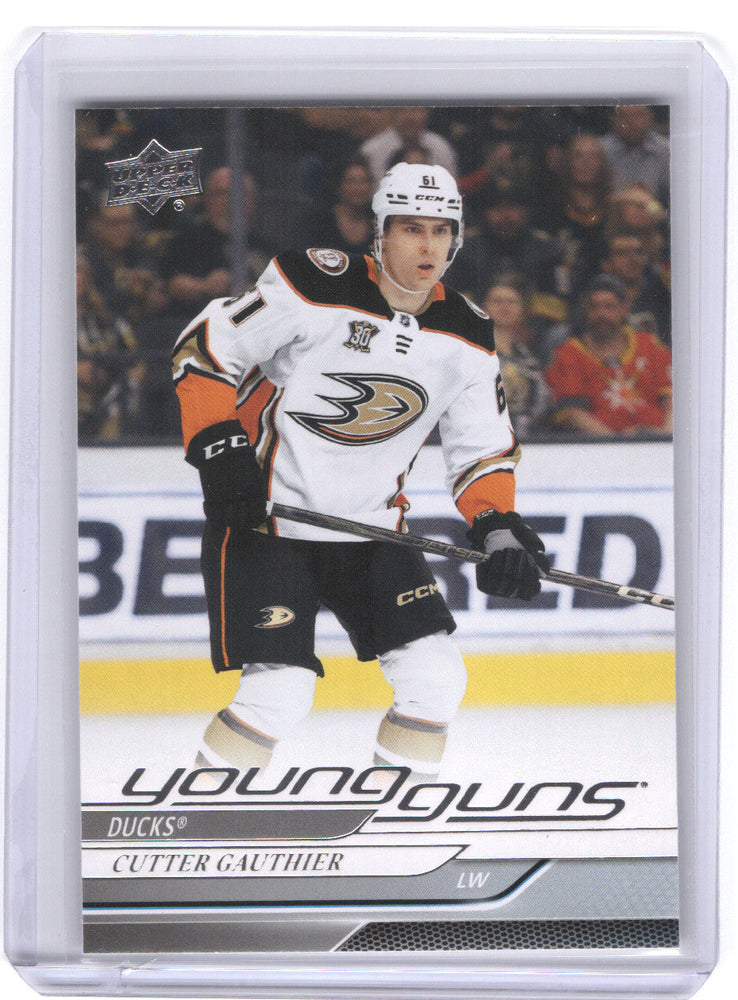 2024-25 Upper Deck Series 1 Young Guns #212 Rookie Rc Cutter Gauthier