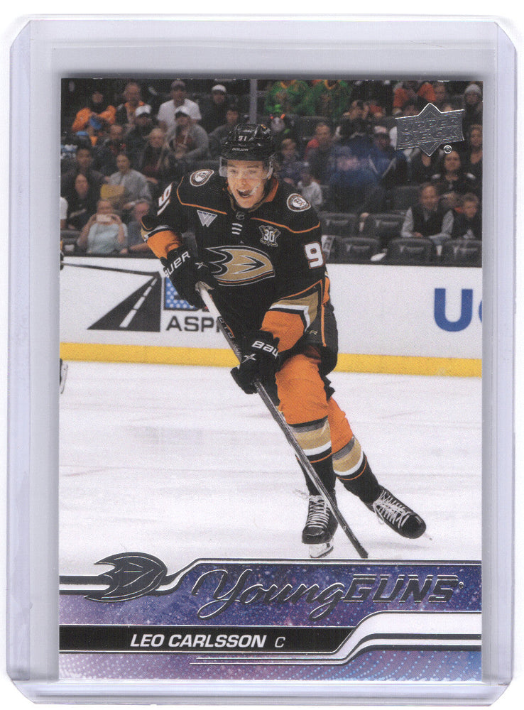 2023-24 Upper Deck Series 2 Young Guns #468 Rookie Rc Leo Carlsson