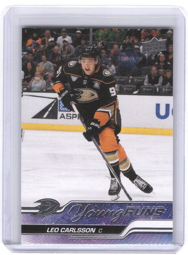 2023-24 Upper Deck Series 2 Young Guns #468 Rookie Rc Leo Carlsson