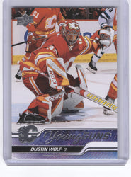 2023-24 Upper Deck Series 1 Young Guns #210 Rookie Rc Dustin Wolf