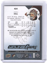 2017-18 Upper Deck Series 2 Young Guns #454 Rookie Rc Adin Hill