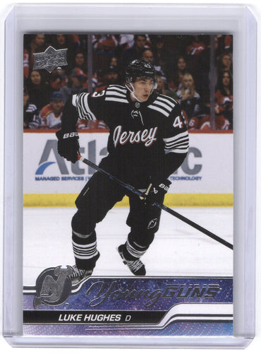 2023-24 Upper Deck Series 1 Young Guns #248 Rookie Rc Luke Hughes