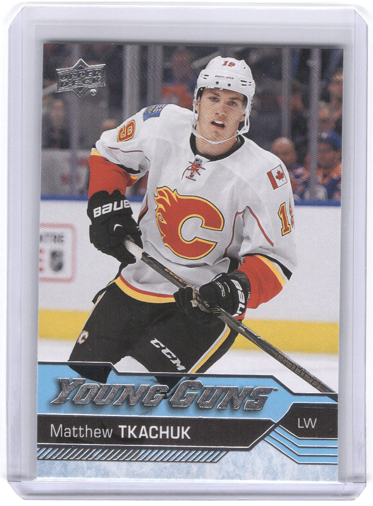 2016-17 Upper Deck Series 1 Young Guns #231 Rookie Rc Matthew Tkachuk