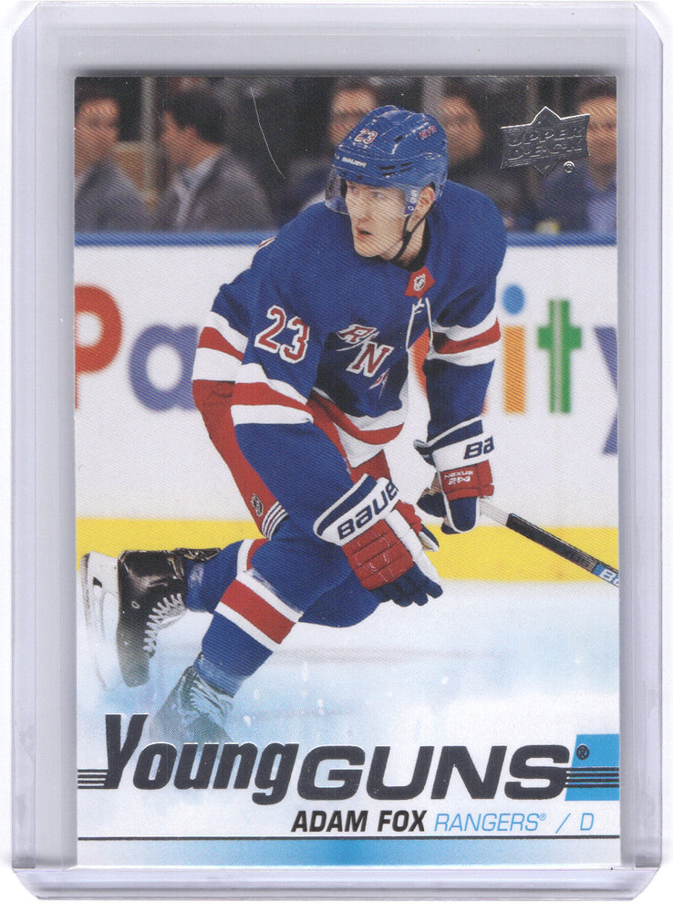 2019-21 Upper Deck Series 1 Young Guns #228 Rookie Rc Adam Fox