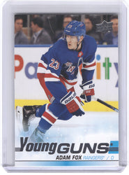 2019-21 Upper Deck Series 1 Young Guns #228 Rookie Rc Adam Fox