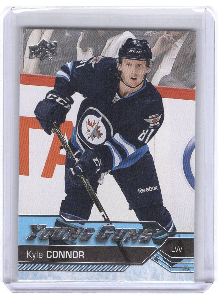 2016-17 Upper Deck Series 1 Young Guns #212 Rookie Rc Kyle Connor