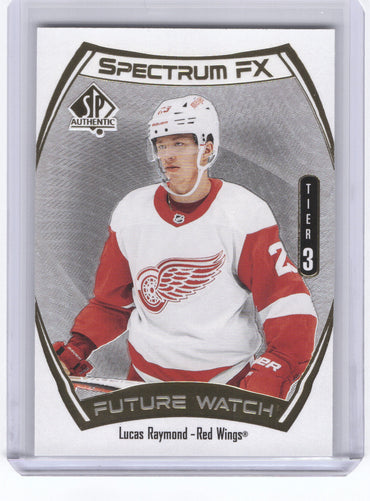 2021-22 Upper Deck Sp Authentic Spectrum Fx #S-93 Rookie Rc Lucas Raymond