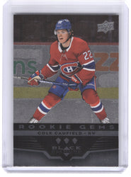 2021-22 Upper Deck Extended Series Black Diamond Retro 3 Star #Bd-40 Rookie Rc Cole Caufield