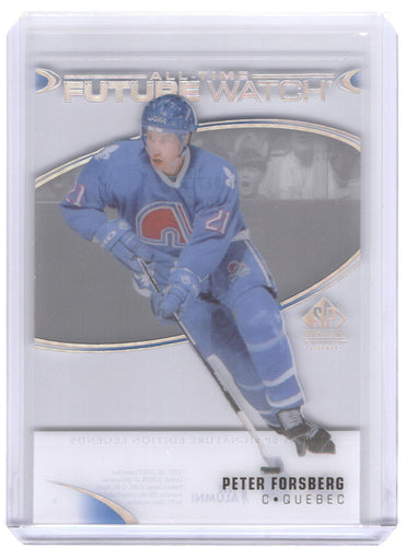 2020-21 Upper Deck Sp Signature Edition Legends All Time Future Watch #432 Peter Forsberg