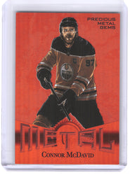 2022-23 Skybox Metal Universe Precious Metal Gems Rt-1 Connor Mcdavid /100