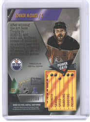 2022-23 Skybox Metal Universe Precious Metal Gems Rt-1 Connor Mcdavid /100