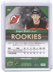 2017-18 Parkhurst Parkhurst Rookies 282 Rookie Rc Jesper Bratt