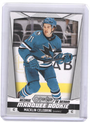 2024-25 Upper Deck O-Pee-Chee Marquee Rookie 545 Rookie Rc Macklin Celebrini