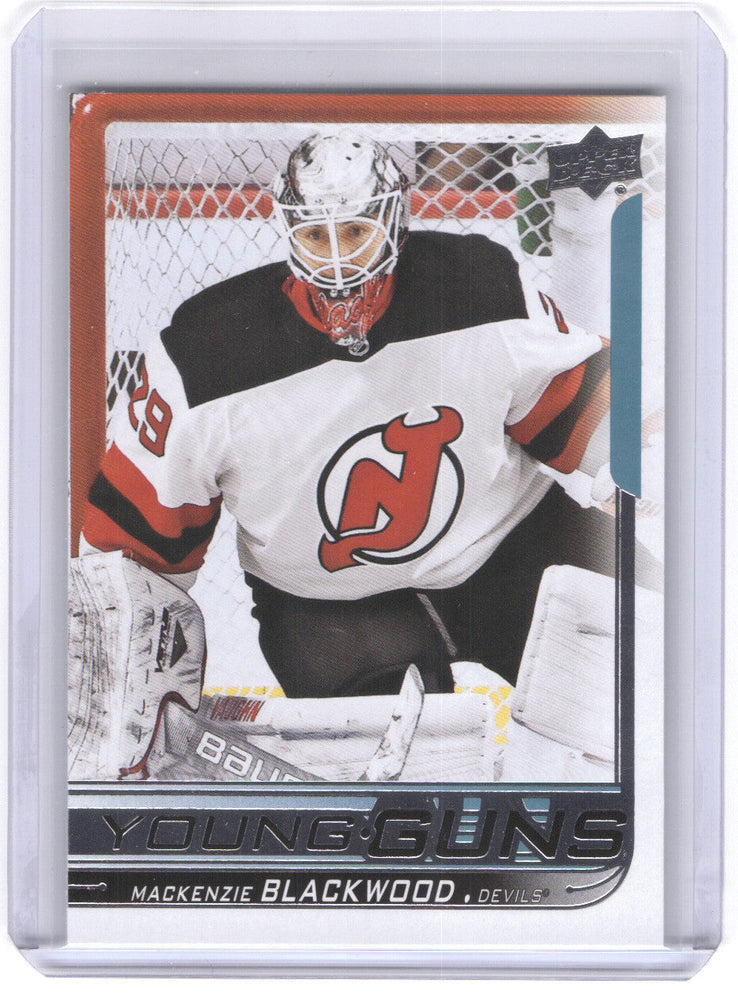2018-19 Upper Deck Series 1 Young Guns 210 Rookie Rc Mackenzie Blackwood