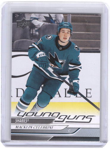 2024-25 Upper Deck Series 2 Young Guns #451 Rookie Rc Macklin Celebrini