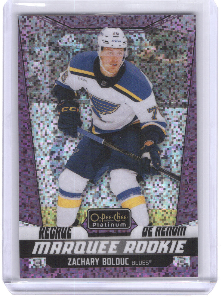 2024-25 Upper Deck O-Pee-Chee Platinum Marquee Rookies #253 Rookie Rc Zachary Bolduc /299